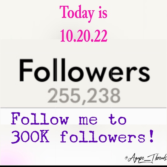 FOLLOW ME TO 300K! 🥳 - Picture 2 of 4